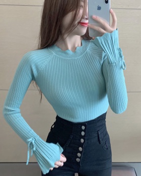 Drawstring sweater tops for women