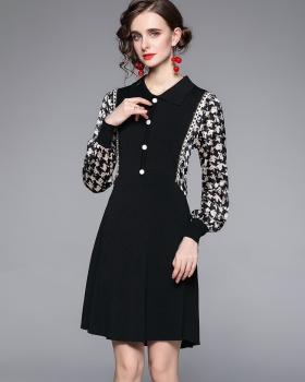 Bottoming France style dress gauze sweater for women
