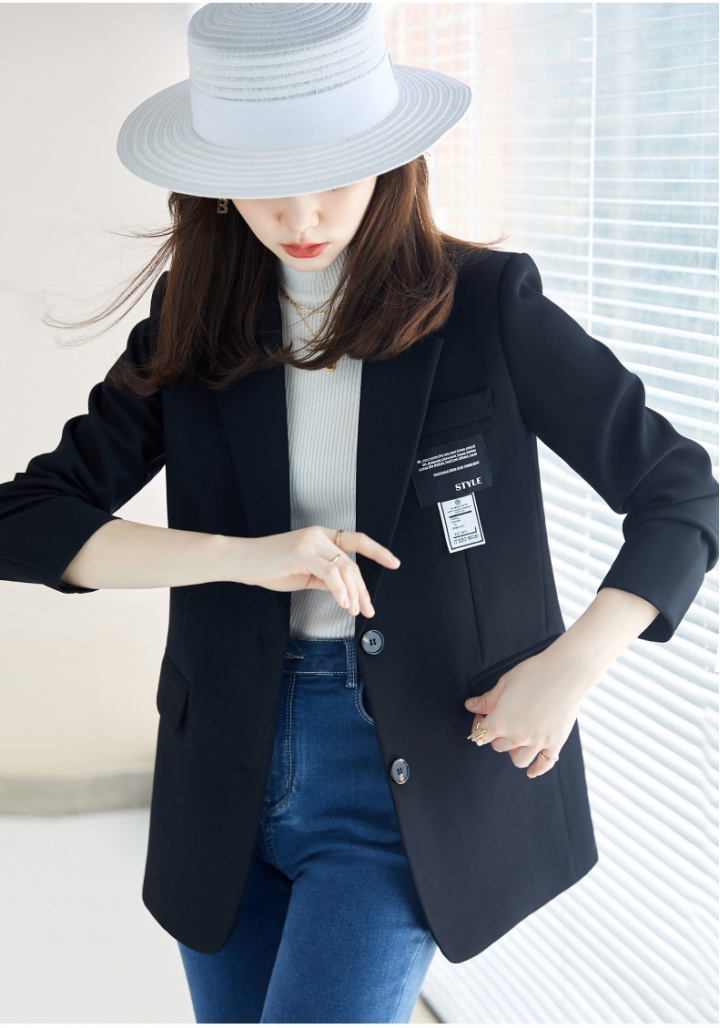 Pure Casual business suit long sleeve fashion coat