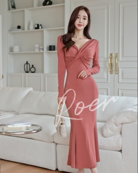 Sexy autumn and winter dress for women
