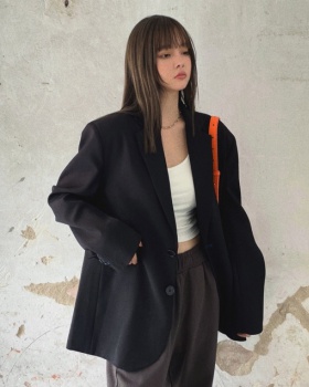 Casual all-match tops autumn coat for women