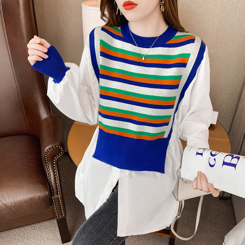 Autumn Korean style tops loose temperament sweater