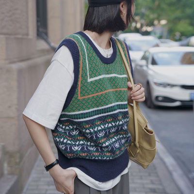 Pullover sweater spring and autumn vest for women