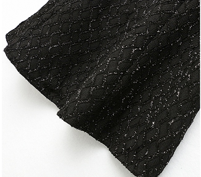 Black strap dress sleeveless dress 2pcs set