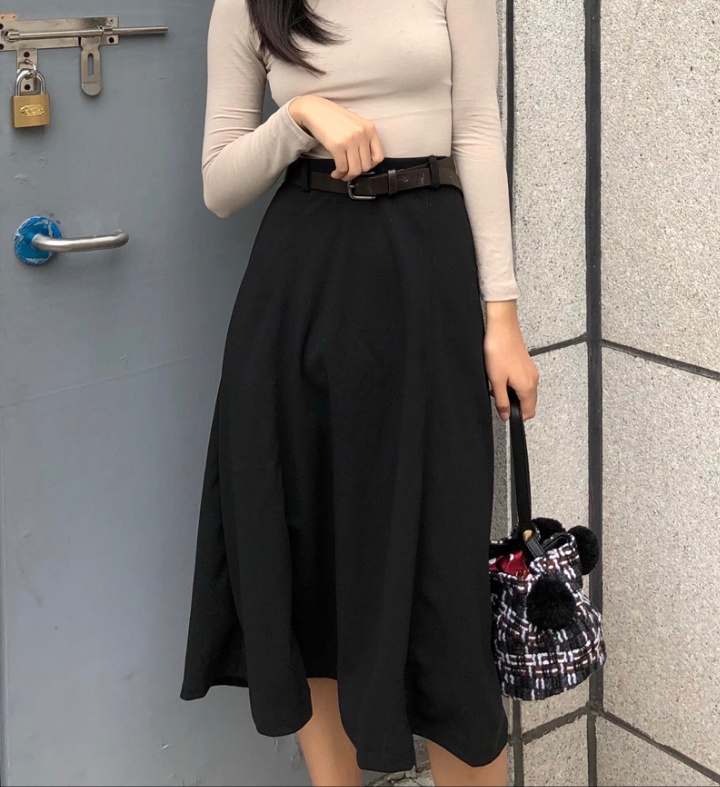 Korean style all-match short skirt simple skirt for women