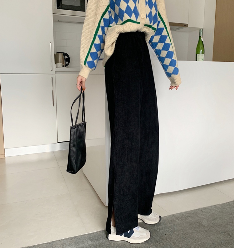 All-match casual pants wide leg pants for women