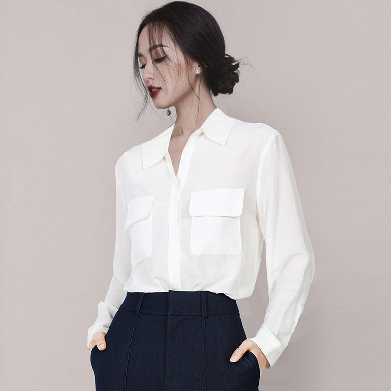 Profession work clothing commuting shirt for women