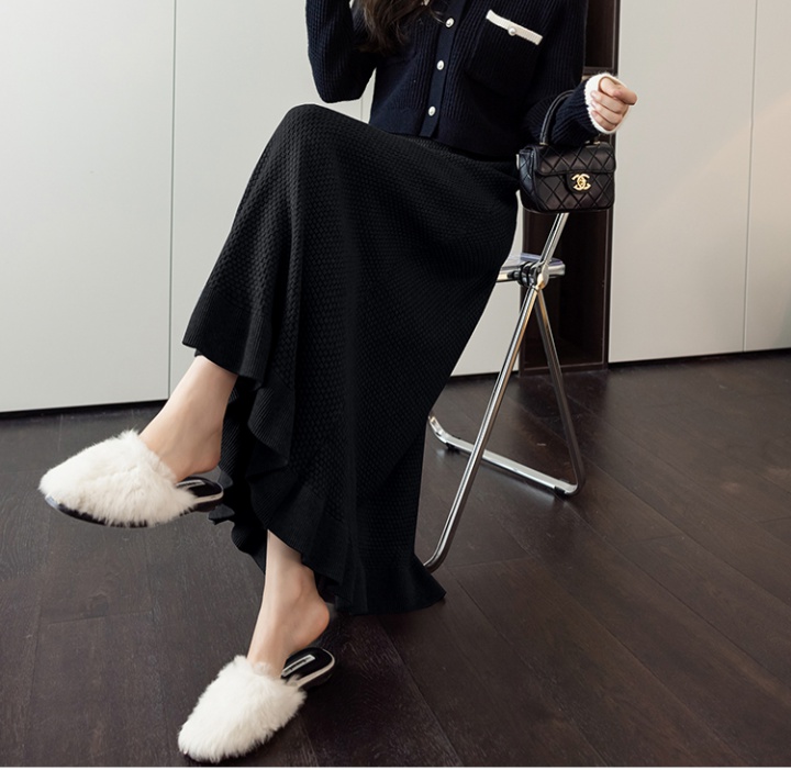 High waist long skirt Korean style skirt for women