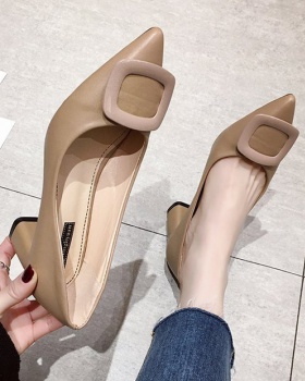 Korean style fashion high-heeled shoes autumn shoes for women