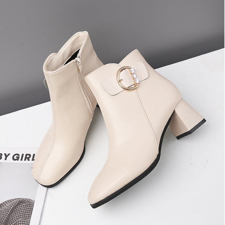 Middle-heel short boots women's boots for women