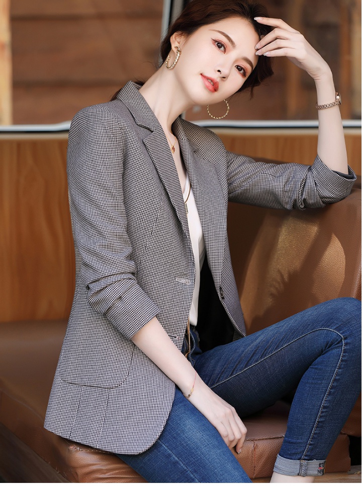 Korean style coat business suit for women