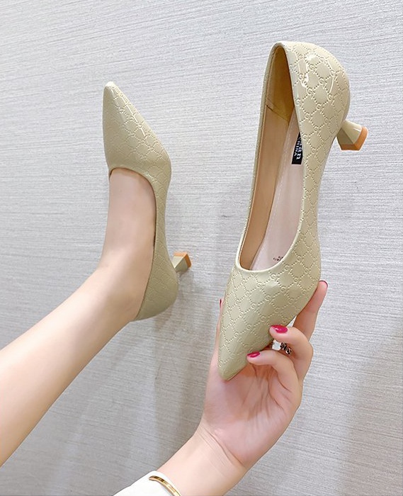 Pointed shoes fashion high-heeled shoes for women