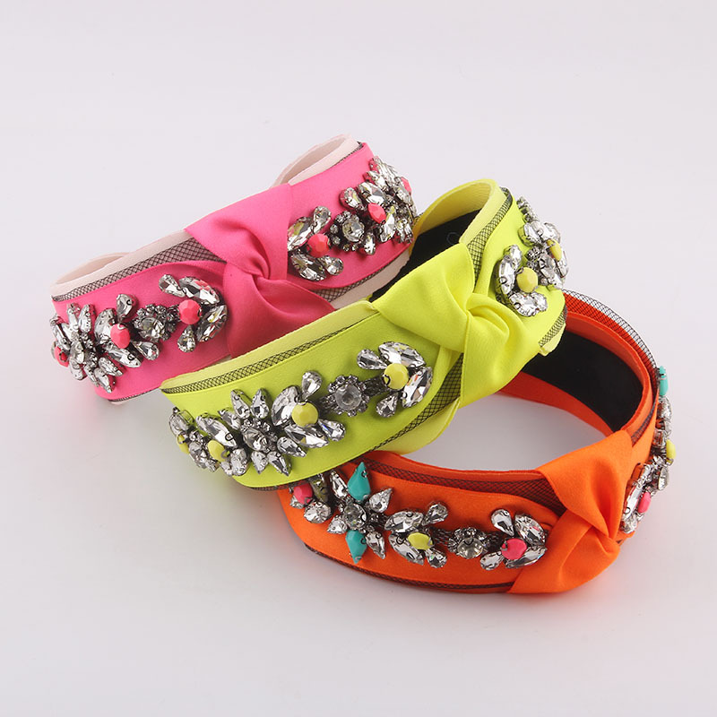 Fabrics personality hair band colors hair accessories