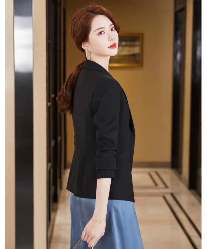 Autumn and winter long sleeve coat fashion tops for women