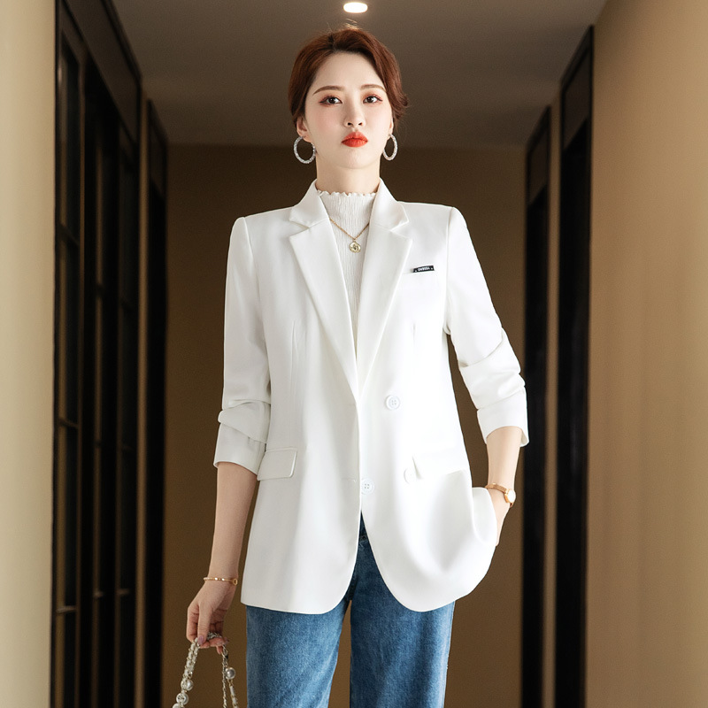 Long sleeve business suit profession coat for women
