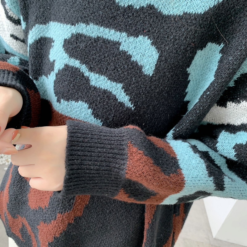Winter Korean style sweater pullover tops for women