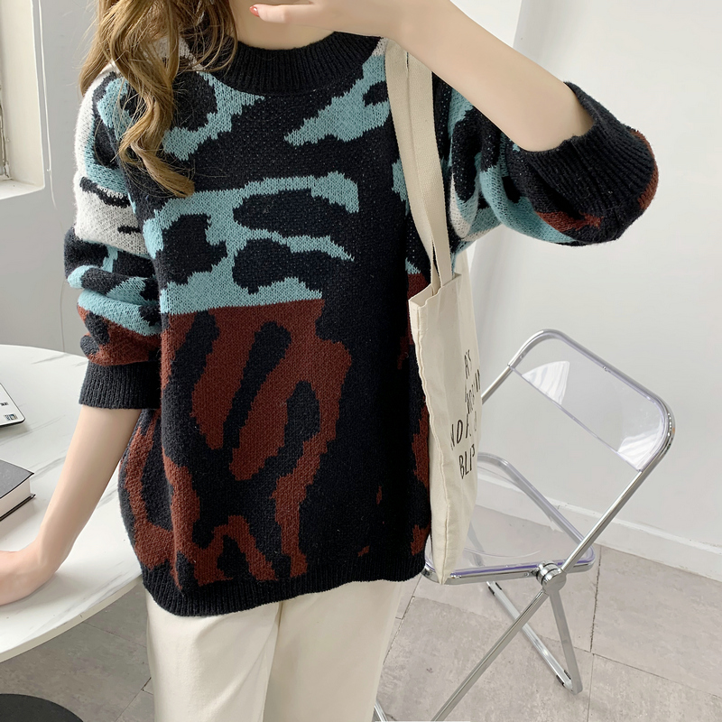 Winter Korean style sweater pullover tops for women