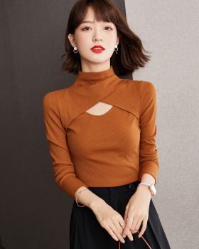 Autumn bottoming shirt long sleeve tops for women
