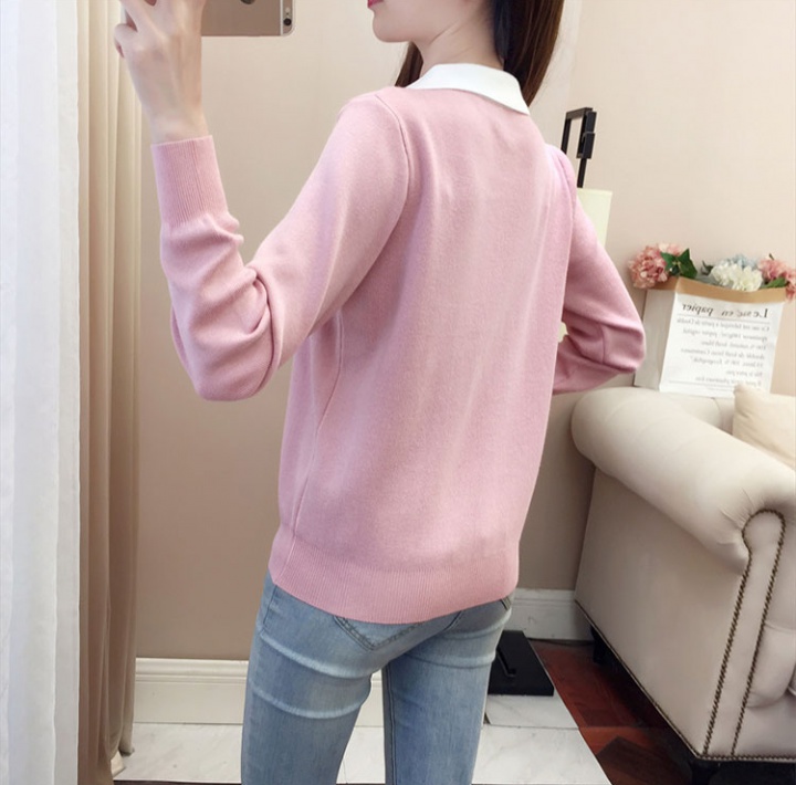 Autumn and winter sweater Western style bottoming shirt