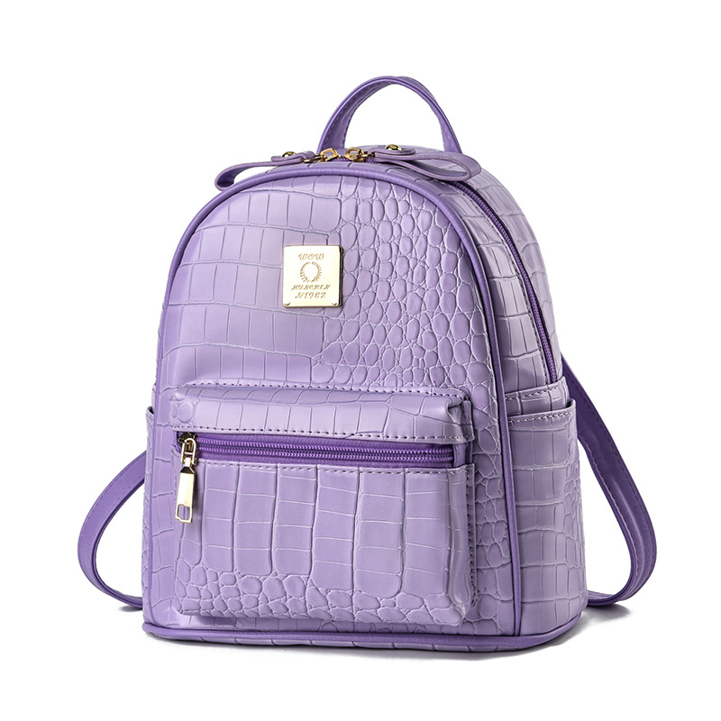Travel fashion backpack student schoolbag for women