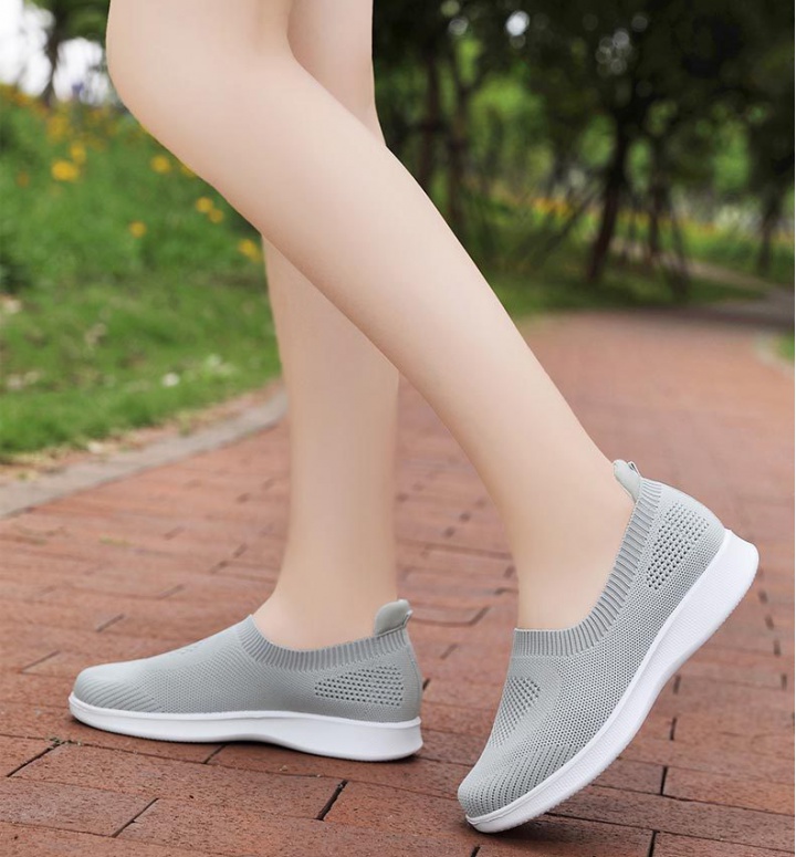 Large yard low shoes summer middle-aged lazy shoes for women