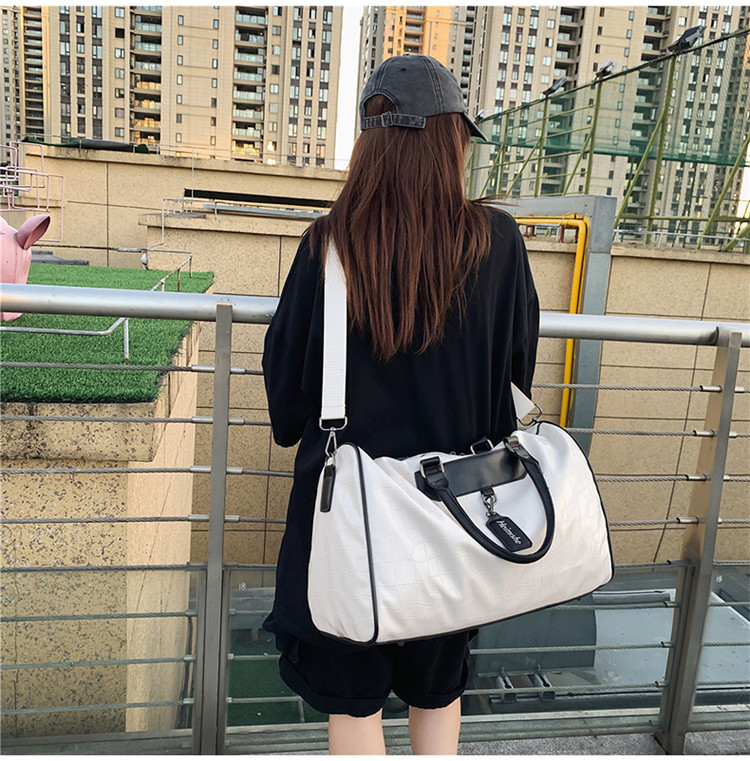 Fitness travel Korean style short travel bag for women