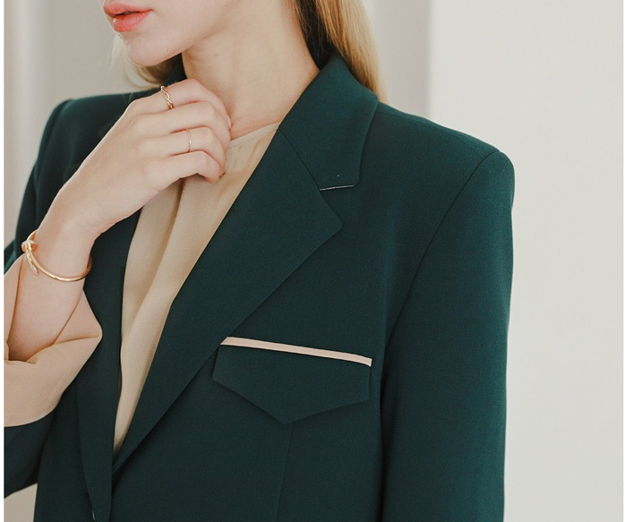 Slim business suit profession coat 2pcs set for women