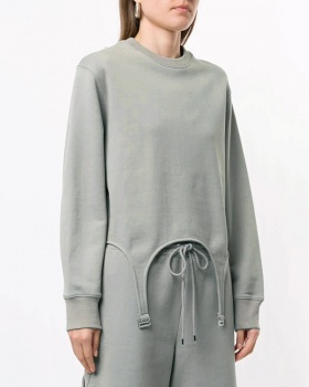 Short autumn and winter tops minority hoodie for women