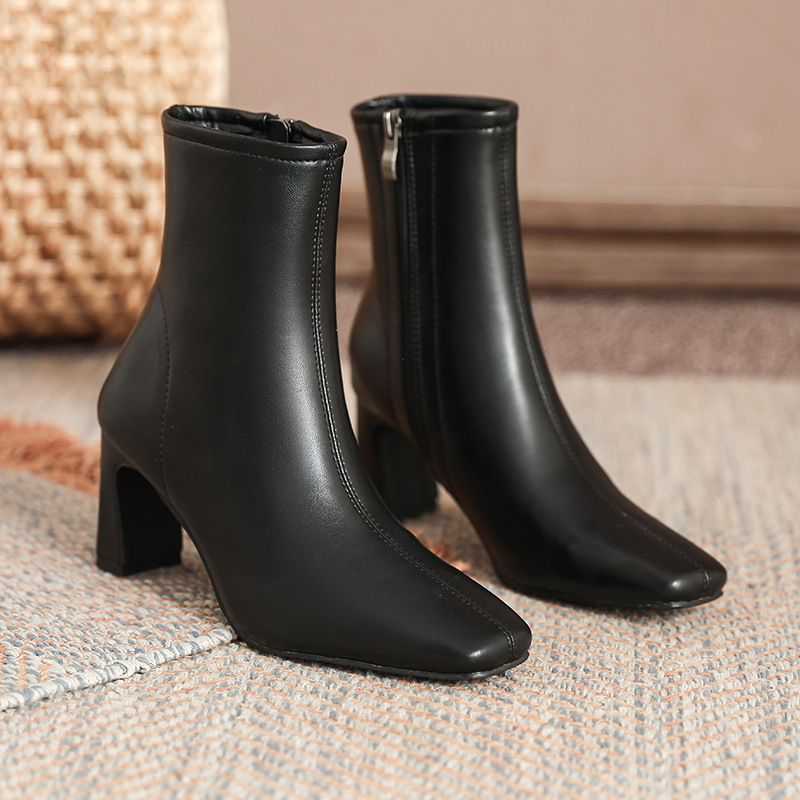 Winter fashion slim cozy Korean style boots for women