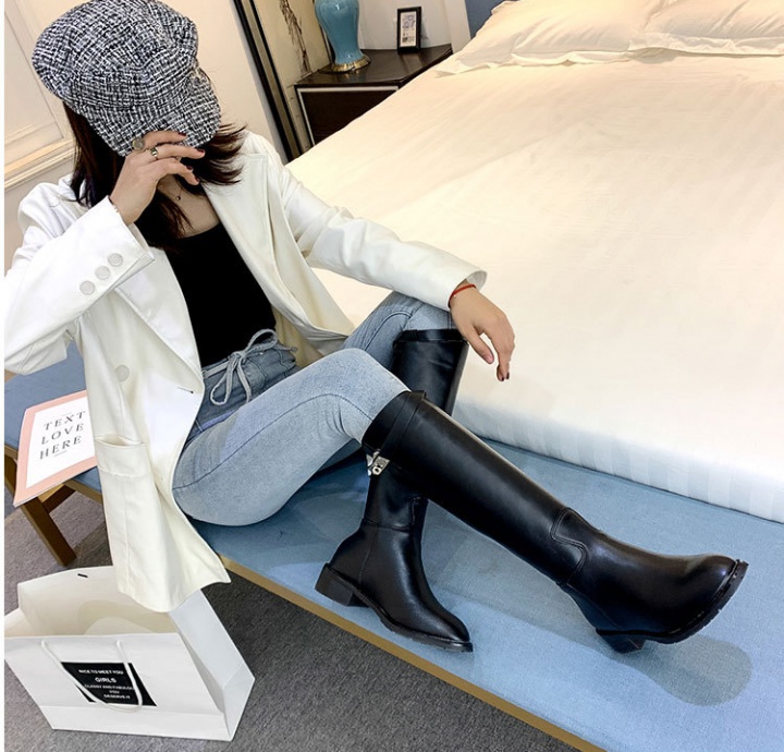 Long tube thigh boots winter martin boots for women