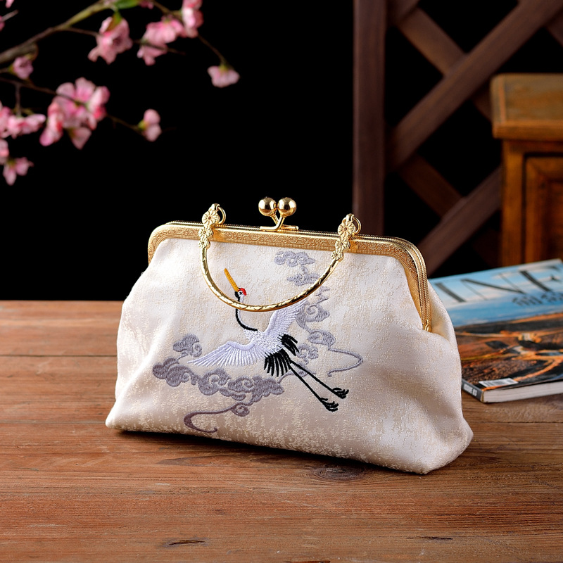 Refreshing lady messenger bag Chinese style handbag for women