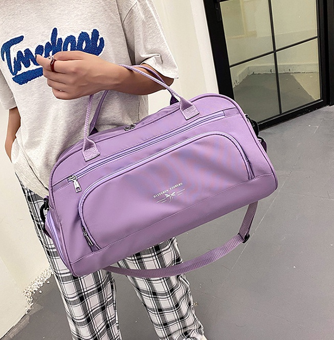 Casual sports handbag short fitness travel bag for women