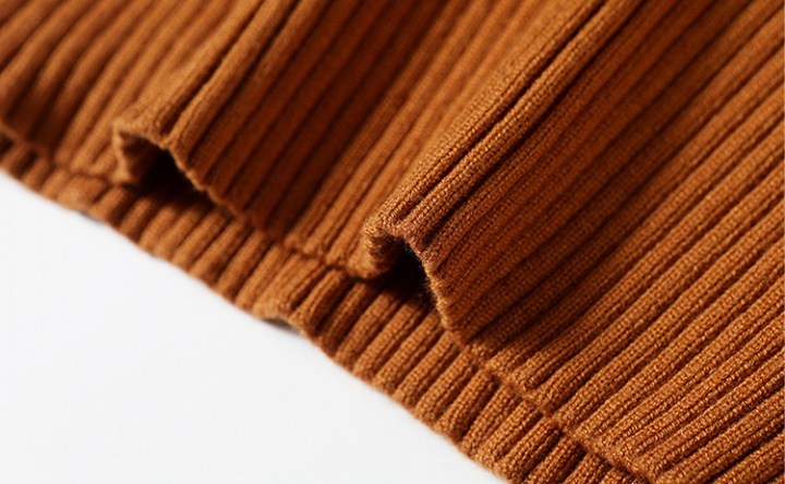 Long sleeve woolen sweater temperament skirt 2pcs set