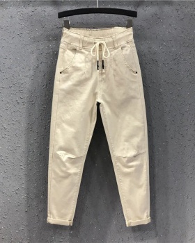 Large yard Casual pants all-match jeans for women