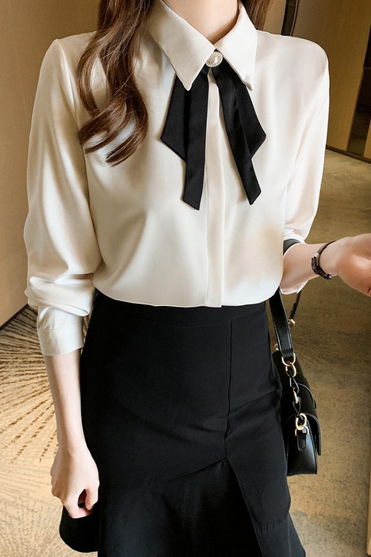 All-match shirt long sleeve bottoming shirt for women