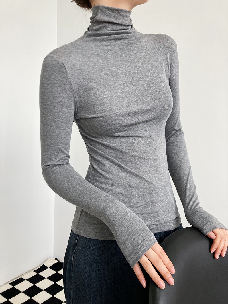Autumn and winter T-shirt bottoming shirt for women