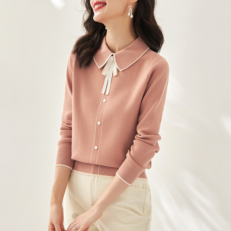 Bottoming autumn and winter tops fashion and elegant sweater