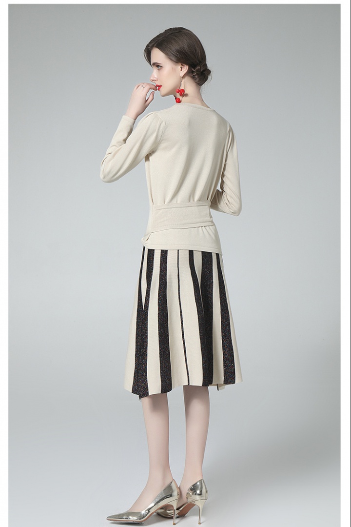 Big skirt tops France style skirt a set for women