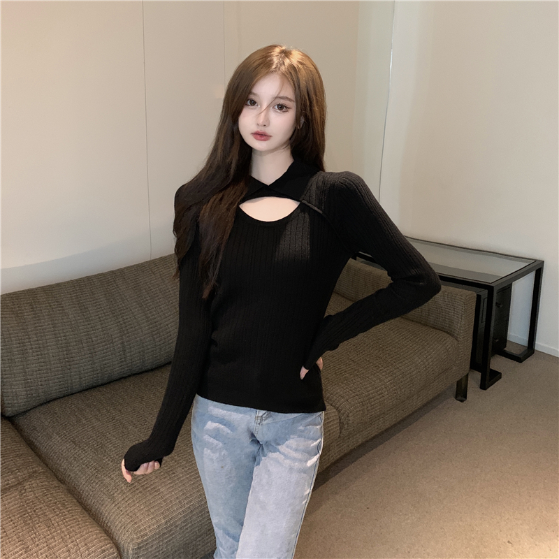 Autumn and winter Korean style long sleeve sweater