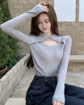 Autumn and winter Korean style long sleeve sweater