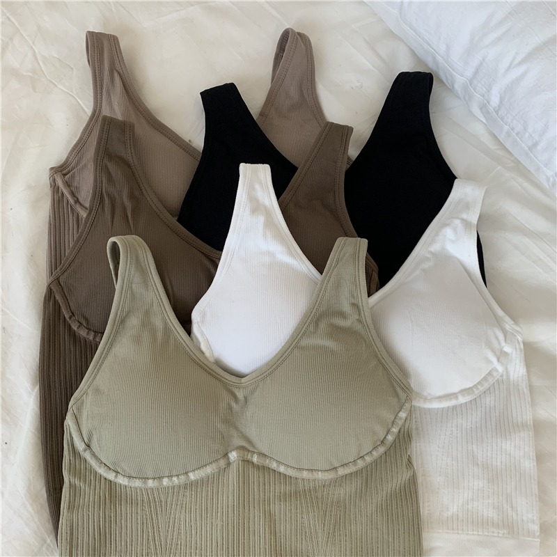 Autumn and winter elasticity underwear sling vest