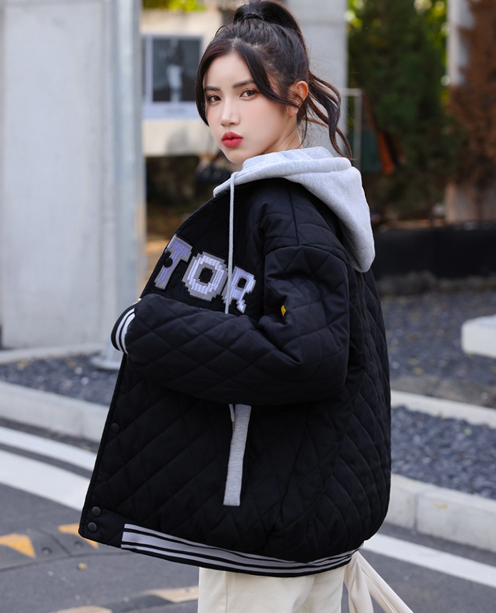 Hooded Korean style high student winter bread clothing