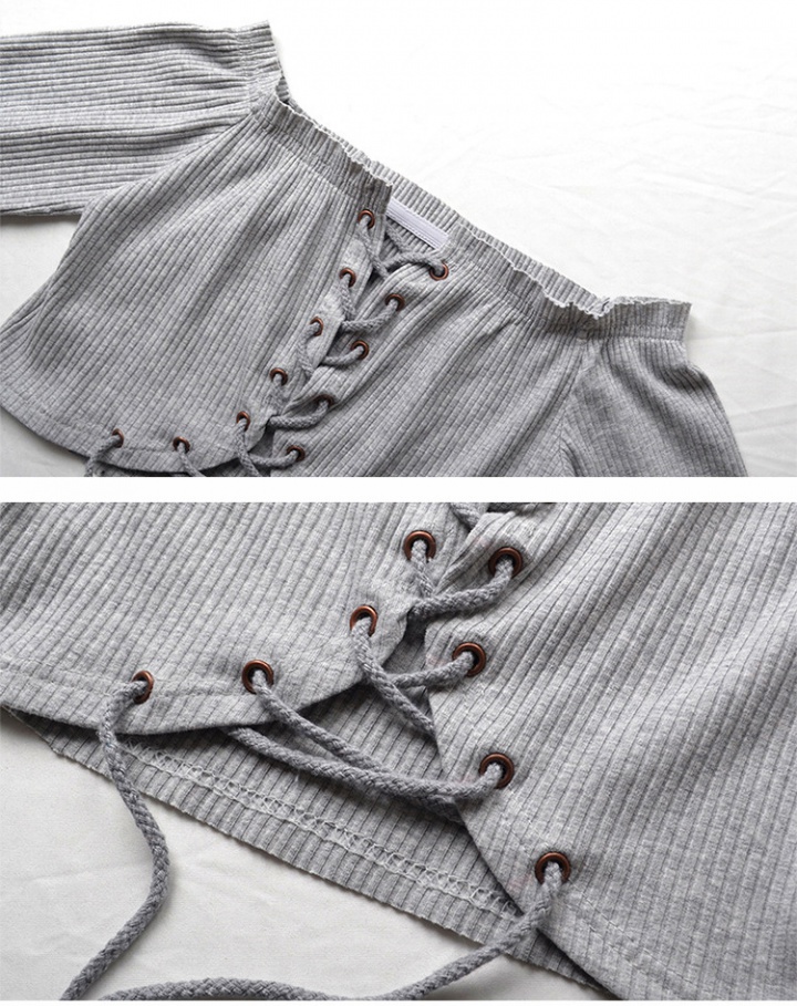 Strapless tops European style shorts 2pcs set for women