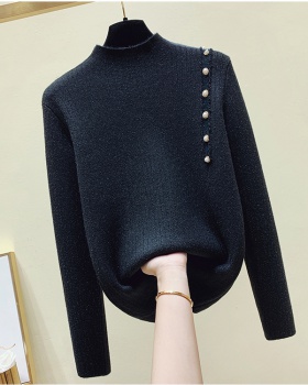 Winter thermal bottoming shirt slim sweater for women