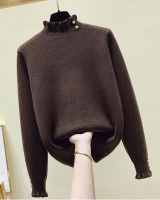 Plus velvet sweater thick bottoming shirt for women