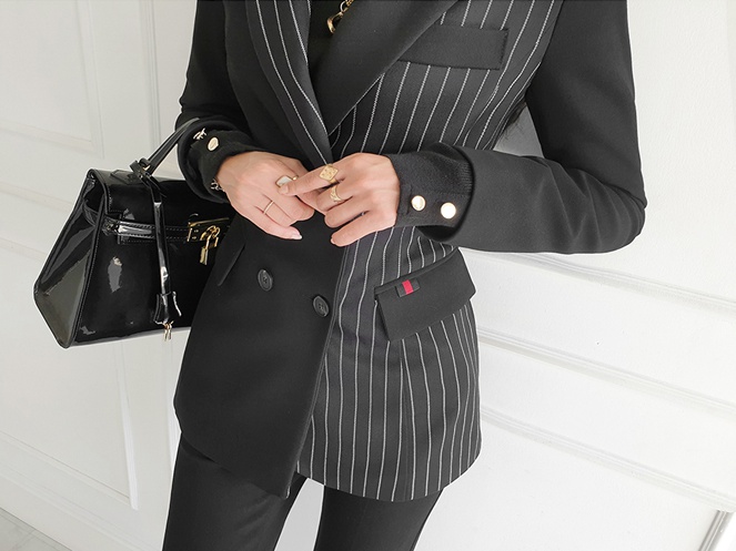 Temperament coat profession business suit 2pcs set for women