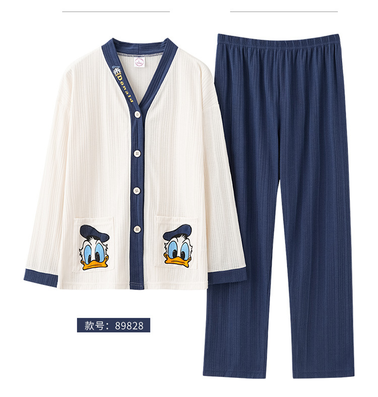 Lovely homewear cardigan Korean style Casual pajamas for women