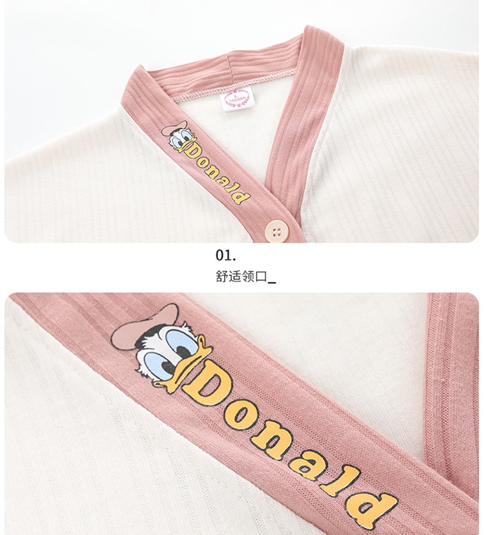 Lovely homewear cardigan Korean style Casual pajamas for women