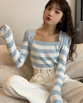 Slim sweater long sleeve bottoming shirt for women
