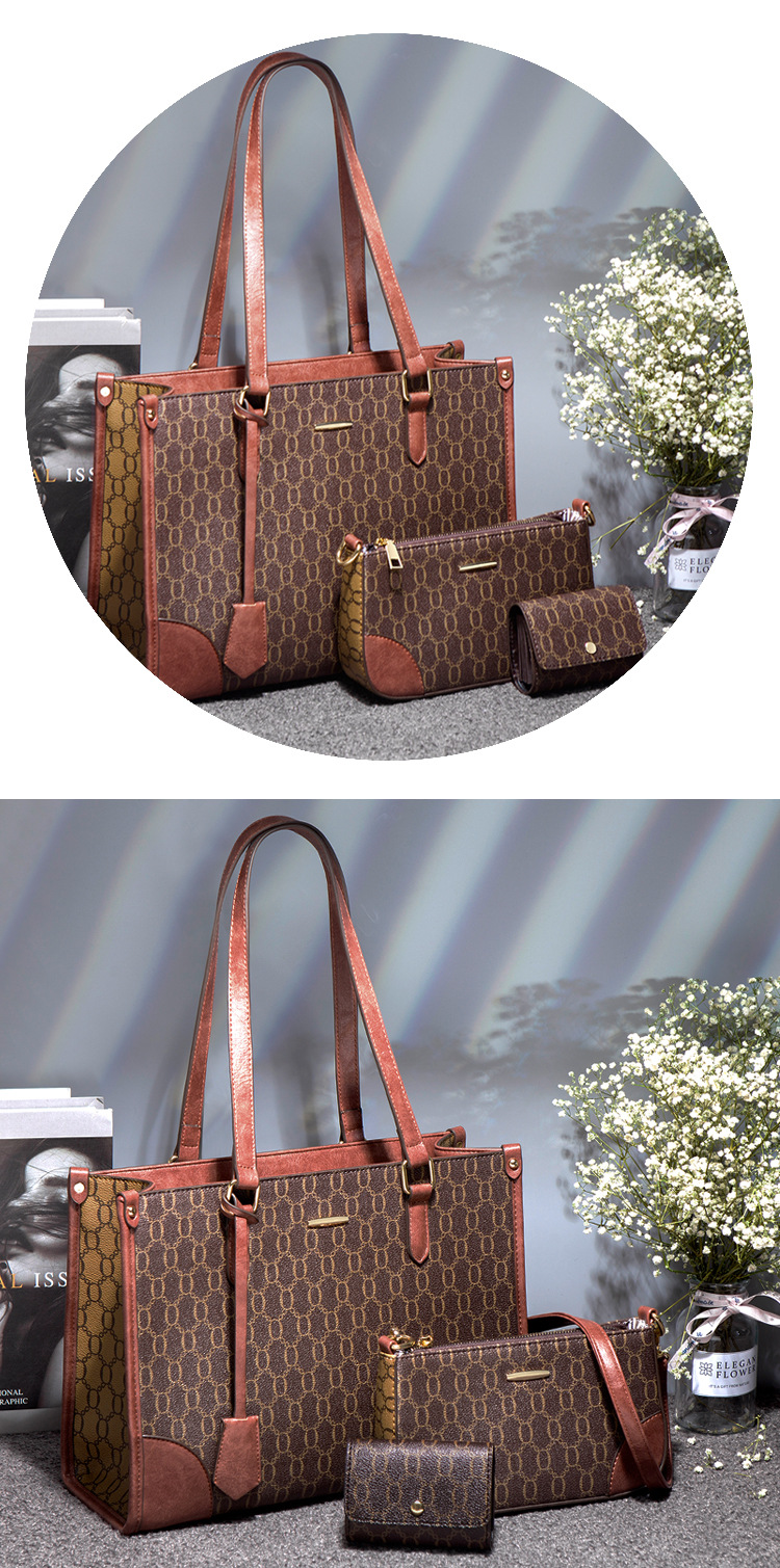 Fashion shoulder bag high capacity handbag for women